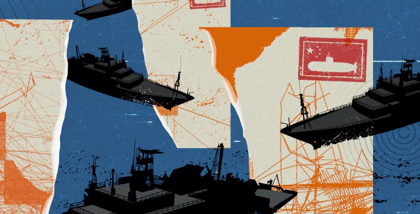 China ocean floor mapping submarine strategy